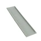 Заглушка 12 модулей серая