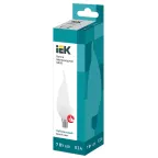 Лампа светодиодная CB35 свеча на ветру 7Вт 230В 4000К E14 IEK