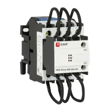 Контактор для конденсатора КМЭК 20квар 400В 2NО+1NC PROxima