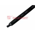 Термоусаживаемая трубка 7,0 3,5 мм, черная, упаковка 50 шт. по 1 м, REXANT