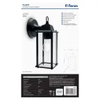 Светильник НБУ-60w вниз Е27 IP44 черный