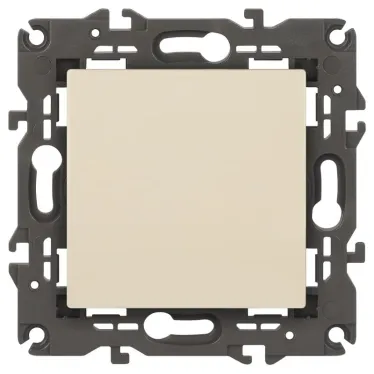 Переключатель, 10АХ-250В, Эра Elegance, сл.кость,14-1103-02