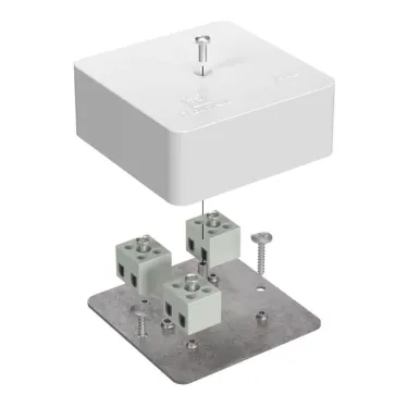 Коробка огнестойкая для кабель-канала 40-0450-FR1.5-6 Е15-Е120 75х75х30