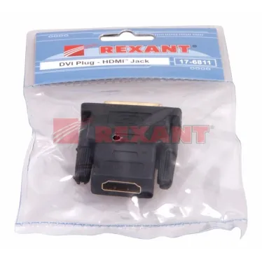 Переходник штекер DVI-I - гнездо HDMI,