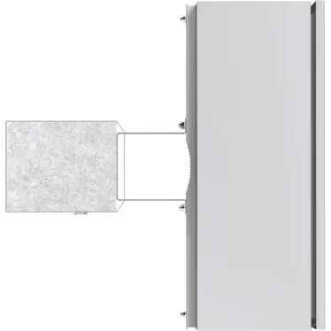 Кронштейн для удаления шкафа от столба на 150 мм. Basic