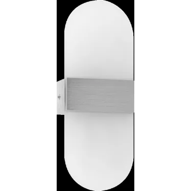 Светильник светодиодный настенный бра 6 Вт 300 лм 4000К AC 220В Серый IP20 290х110х40мм Elena Gauss