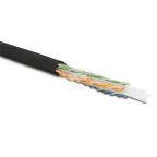 Витая пара U/UTP Cat 6 4 пары AWG23 solid OUT IN LSZH нг(А)-HF черный 500м