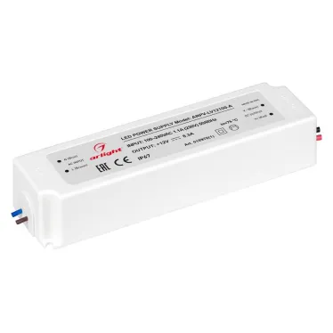 Блок питания ARPV-LV12100-A (12V, 8.3A, 100W) (, IP67 Пластик, 3 года)