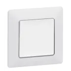Valena LIFE Лицевая панель для выключателей одноклавишных Белая