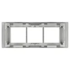 Рамка+суппорт на 6 модулей (3 поста) C-Line