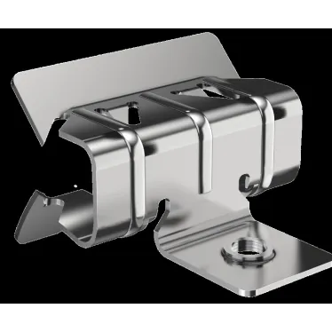 Зажим балочный 2-7мм с отгибом и резьбой М6 HDZ