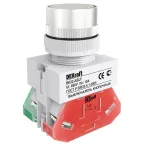 Выключатель кнопочный ВK-22 ABLF диам. 22мм белый 220В