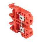 Клемма винтовая JXB- 6мм.кв красная