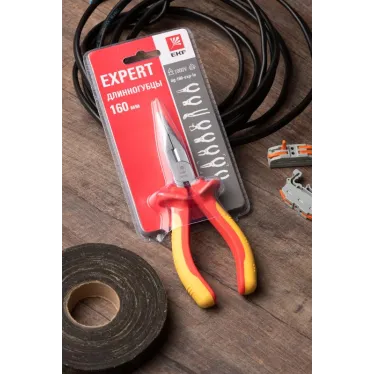 Длинногубцы Expert 160 мм 1000В