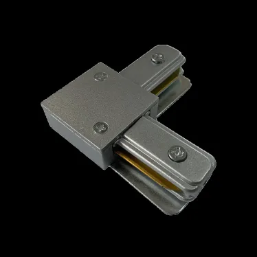 Коннектор для шинопровода серый L-обр.