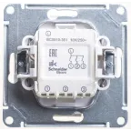 W59 Выключатель трехклавишный, 10АХ, механизм, белый