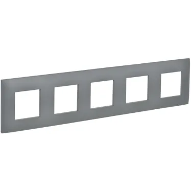 SKANDY Рамка 5-местная SK-F05Gr серый IEK