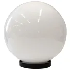 Светильник Шар ДТУ 300 Б СПЕЦСВЕТ 03-030-401 опал пмма IP65 (30Вт 6500К) / корпус Б145 черный ф60 ИУ Светильн