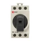 Рубильник модульный MS-20A 3P на DIN-рейку PROxima