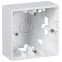 15 Коробка для наружного монтажа на 1 пост белый