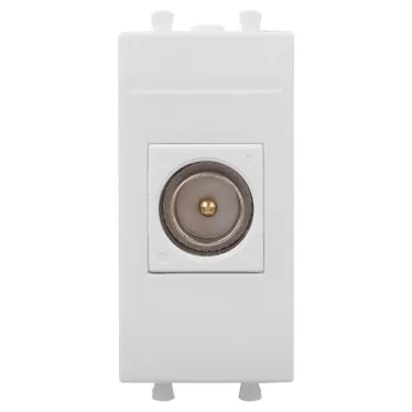 Avanti ТВ розетка оконечная ''Белое облако'', 16A, 1 модульная