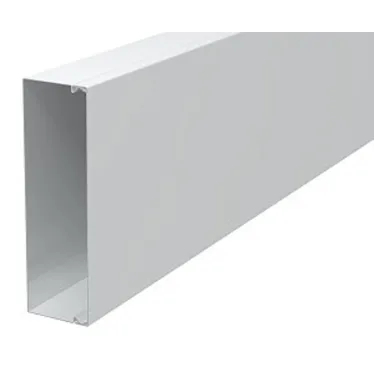 Металлический кабельный канал LKM 60x200x2000 мм (сталь,белый)