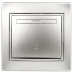 Переключатель, 10А-250В, СУ, Plano, алюминий,1-103-03