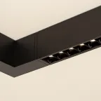 Коннектор угловой NEO-CLIP-38-CON-L-BK (IP40 металл, 3 года)