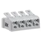 Клемма пружинная соединительная КСПз4-2L+N+PE