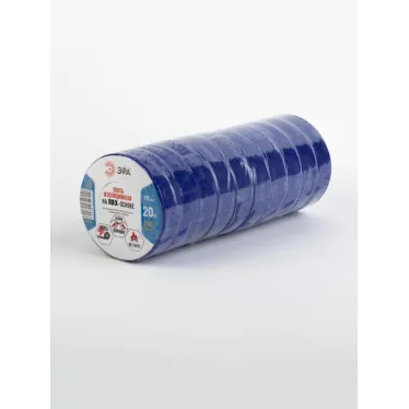 Изолента ПВХ 19мм*20м синяя (10/200/6400)