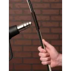 Термоусаживаемая трубка ТУТ нг 25/12,5 черная рулон PROxima