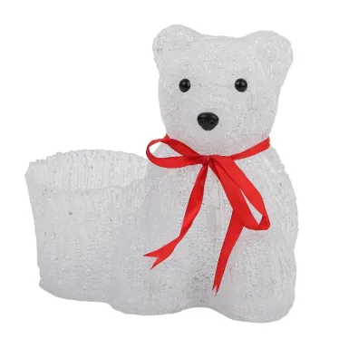 Фигура LED Медвежонок с корзинкой, 3АА ENIOF - 12