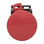 Кнопка красная AEA-22 Гриб NO+NC