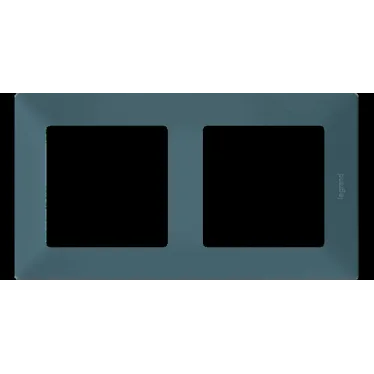 Valena LIFE Рамка 2 поста лазурь универсальная