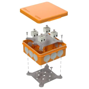 Коробка огнестойкая для о/п двухкомпонентная 60-0303-FR2.5-8 Е15-Е120 100х100х40
