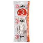 Удлинитель UX(6)-1-3m без заземл, ПВС 2x0,75мм2, 1гн, 3м (20/960) UX(6)-1-3m