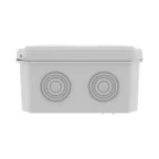 Коробка распределительная с кабельными вводами IP55 100х100х50мм (розница)