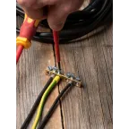 Шина нулевая PE 63.06 латунь