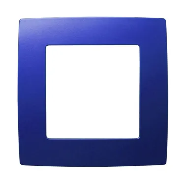 Рамка на 1 пост, Эра12, ультрамарин, 12-5001-29