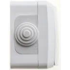 ЭТЮД Выключатель одноклавишный наружный IP44 серый