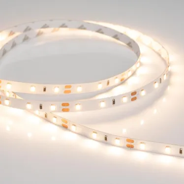 Лента RT-A60-8мм 12V Warm2700 (7.2 W/m, IP20, 2835, 5м) (Открытый)