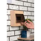 Щит распределительный навесной ЩРН-П- 8 светлое дерево IP41 PROxima