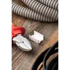 Соединитель (15х10) (4 шт) Plast PROxima белый