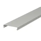 Крышка кабельного канала LKV 75 мм (ПВХ, серый)