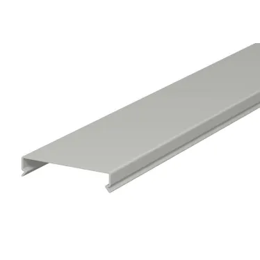 Крышка кабельного канала LKV 75 мм (ПВХ, серый)