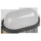 Светильник НПП1401 черный/овал 60Вт IP54 IEK