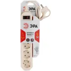 Сетевой фильтр USF-5es-5m-I Сет.фильтр базовая защита, с/з, с выкл, 5гн, 5м, ПВС, 10А, сл.кост USF-5es-5m-I