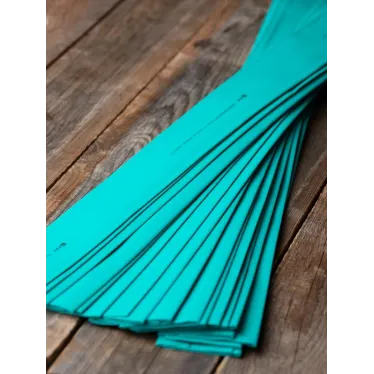 Трубка термоусаживаемая ТУТ нг 40/20 зеленая в отрезках по 1м PROxima