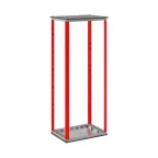 Стойки вертикальные В-1600мм без дополнительных креплений 1 уп.- 4шт. | R5KMN16 | DKC