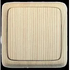 Выключатель одноклавишный наружный с изоляционной пластиной сосна 10А